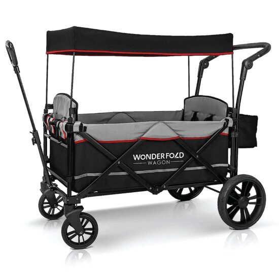 WONDERFOLD X2 Push & Pull Double Stroller Wagon